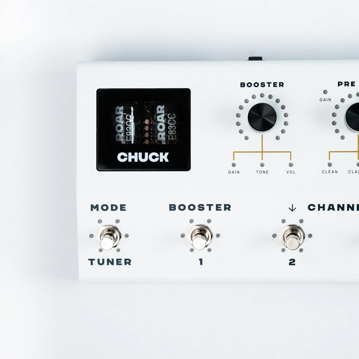 CHUCK ROAR E83CC tube preamp window